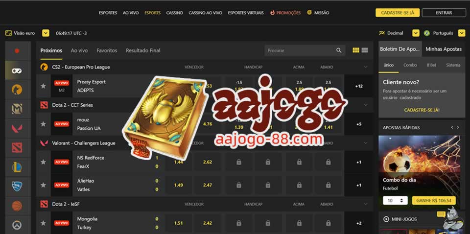 Placar exato dos jogos de amanhã